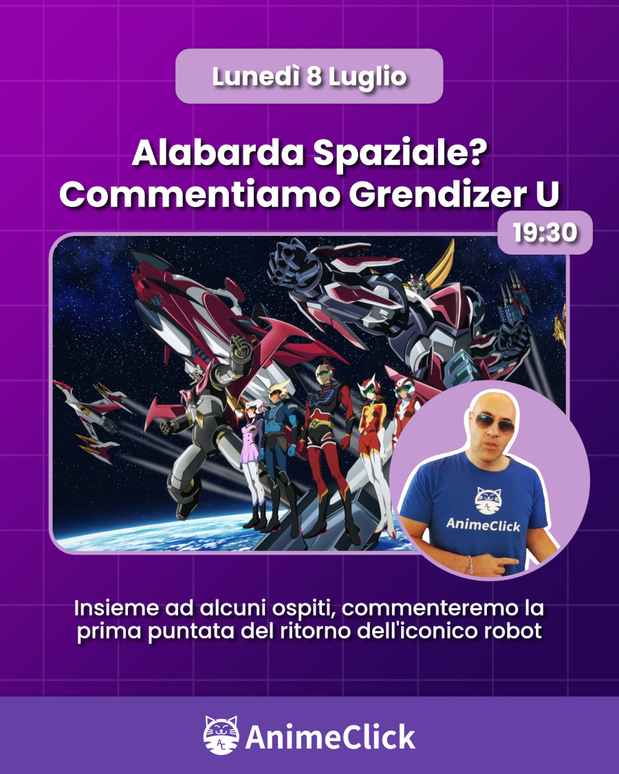 AnimeClick su Twitch: programma dall'8 al 14 luglio AnimeClick su Twitch: programma dall'8 al 14 luglio